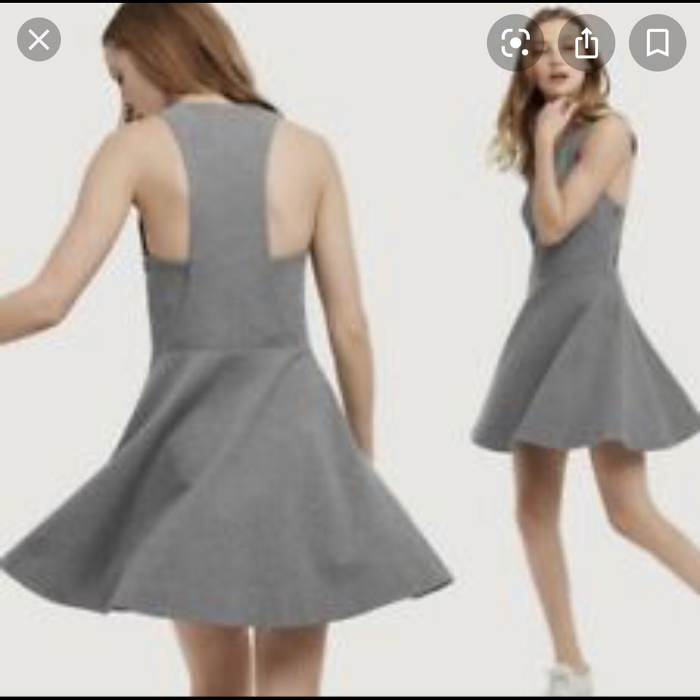 Kit and Ace Gray Mini Dress